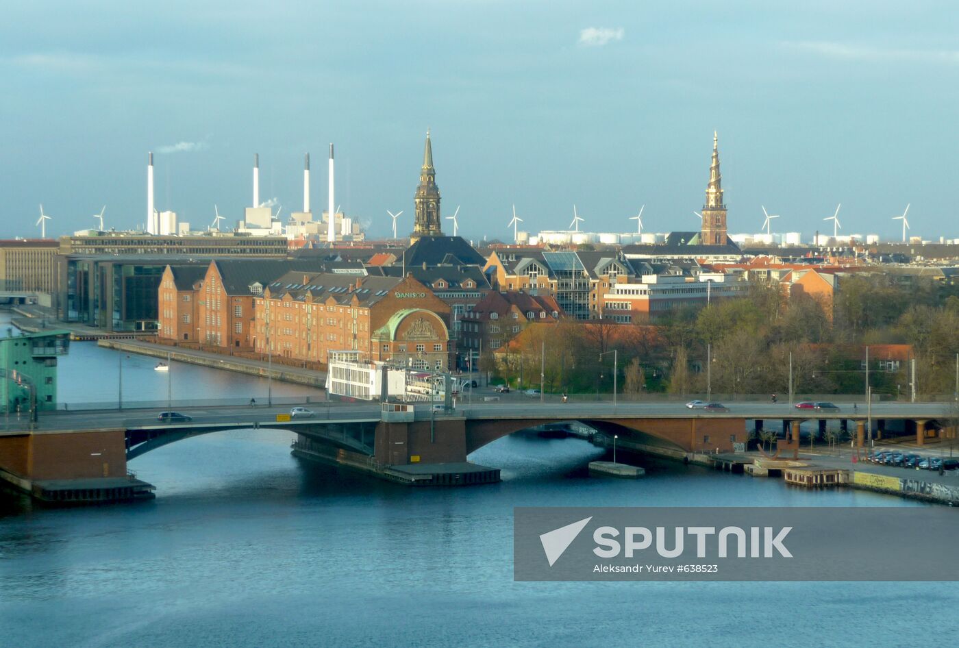 Russian President Medvedev visits Denmark