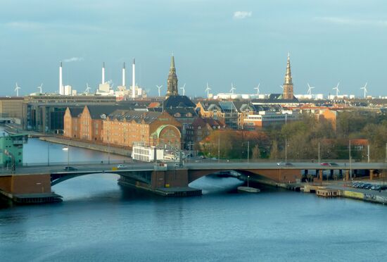 Russian President Medvedev visits Denmark