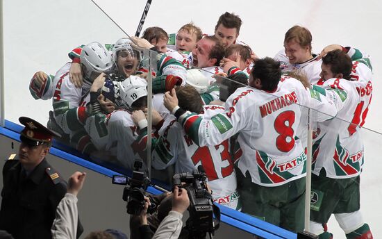KHL playoff: MVD Moscow Region vs. Ak Bars Kazan
