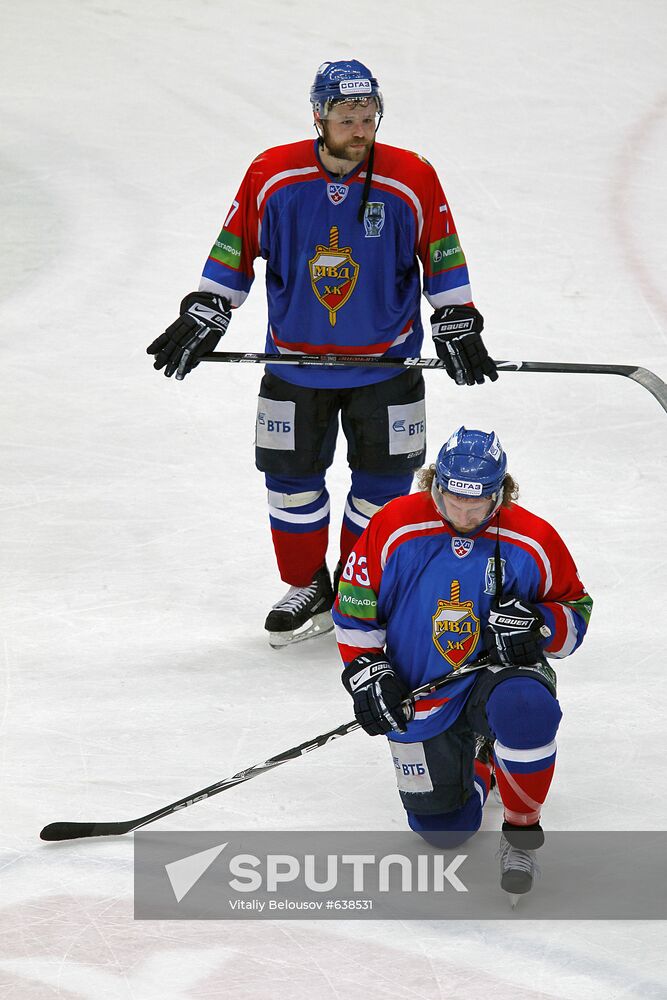 KHL playoff: MVD Moscow Region vs. Ak Bars Kazan