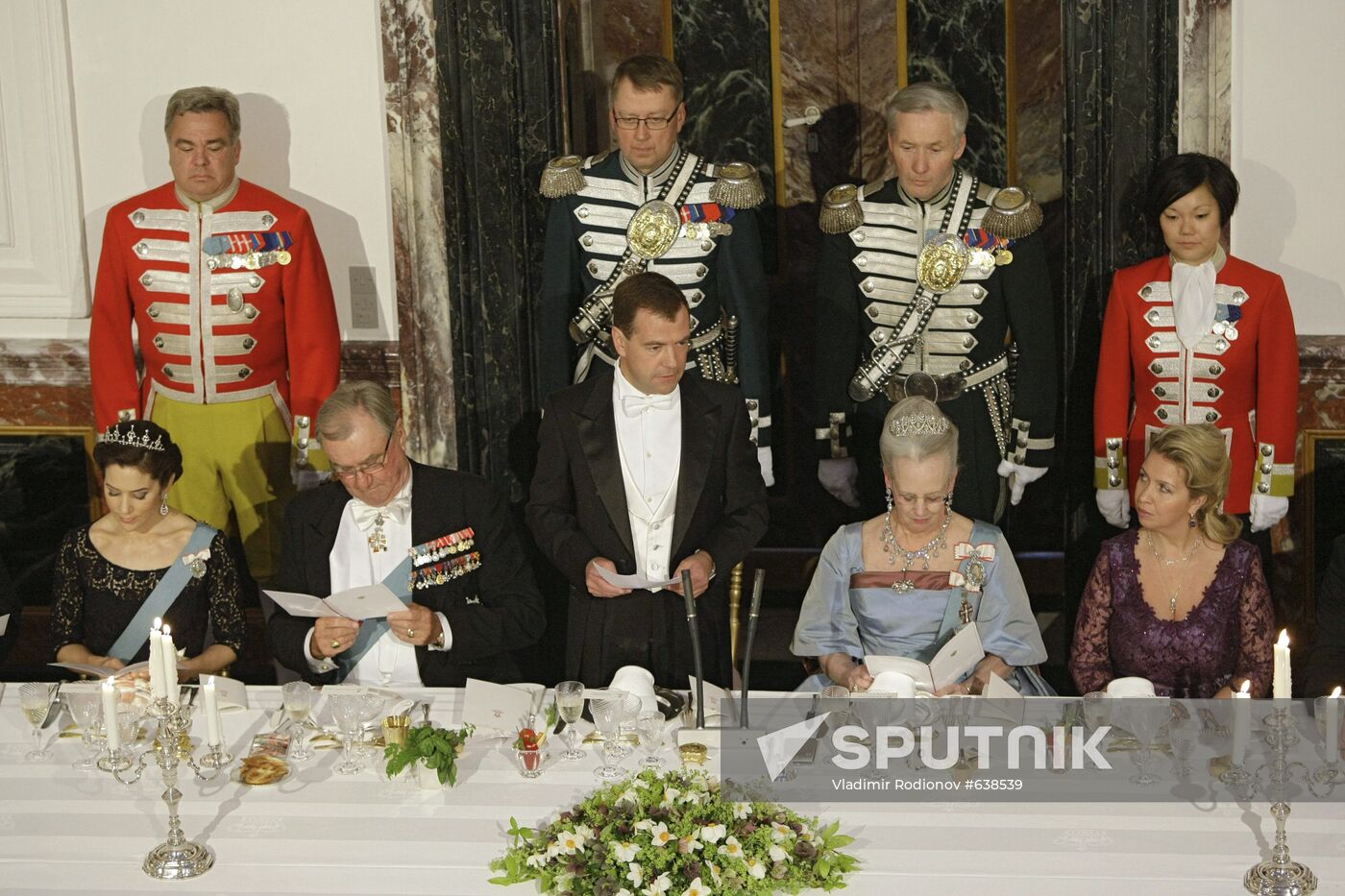 President Medvedev visits Denmark