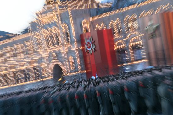 Victory Parade run-through