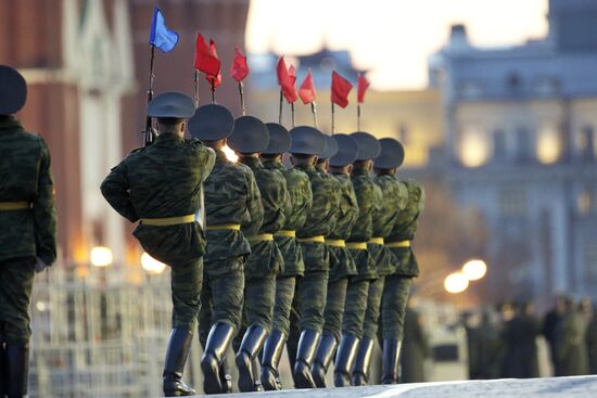 Victory Parade run-through