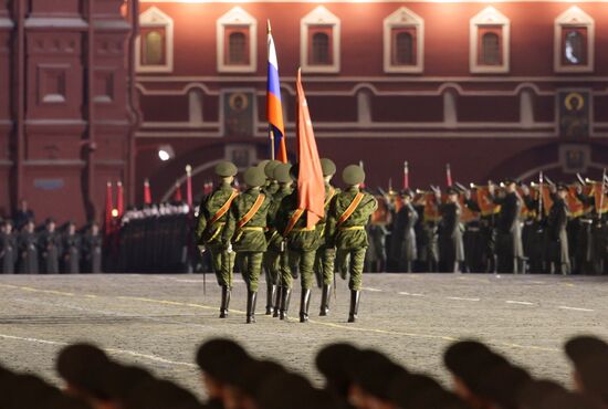 Victory Parade run-through