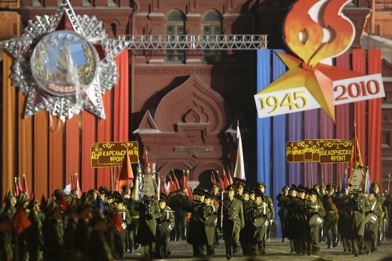 Victory Parade run-through