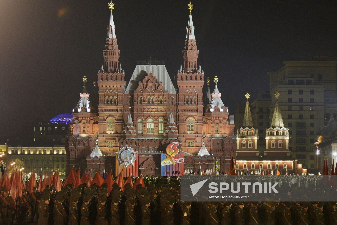 Victory Parade run-through