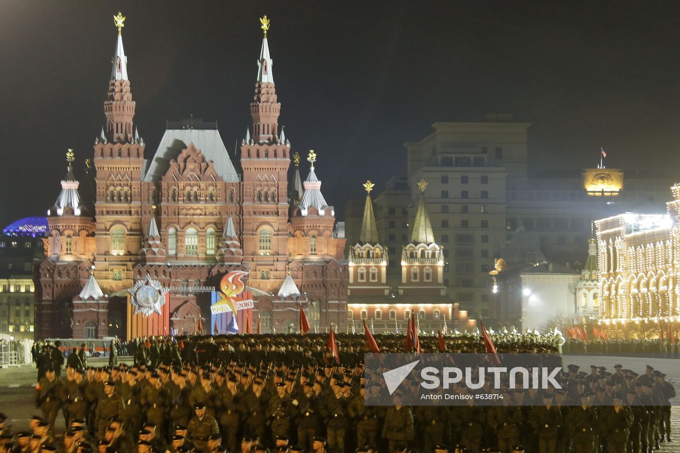 Victory Parade run-through