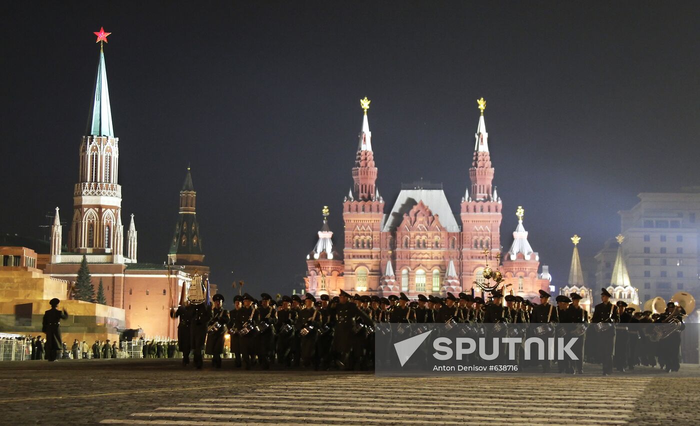 Victory Parade run-through
