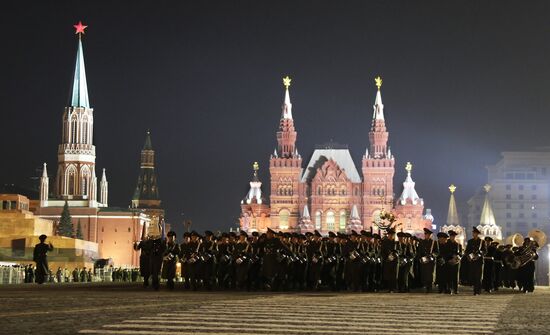 Victory Parade run-through