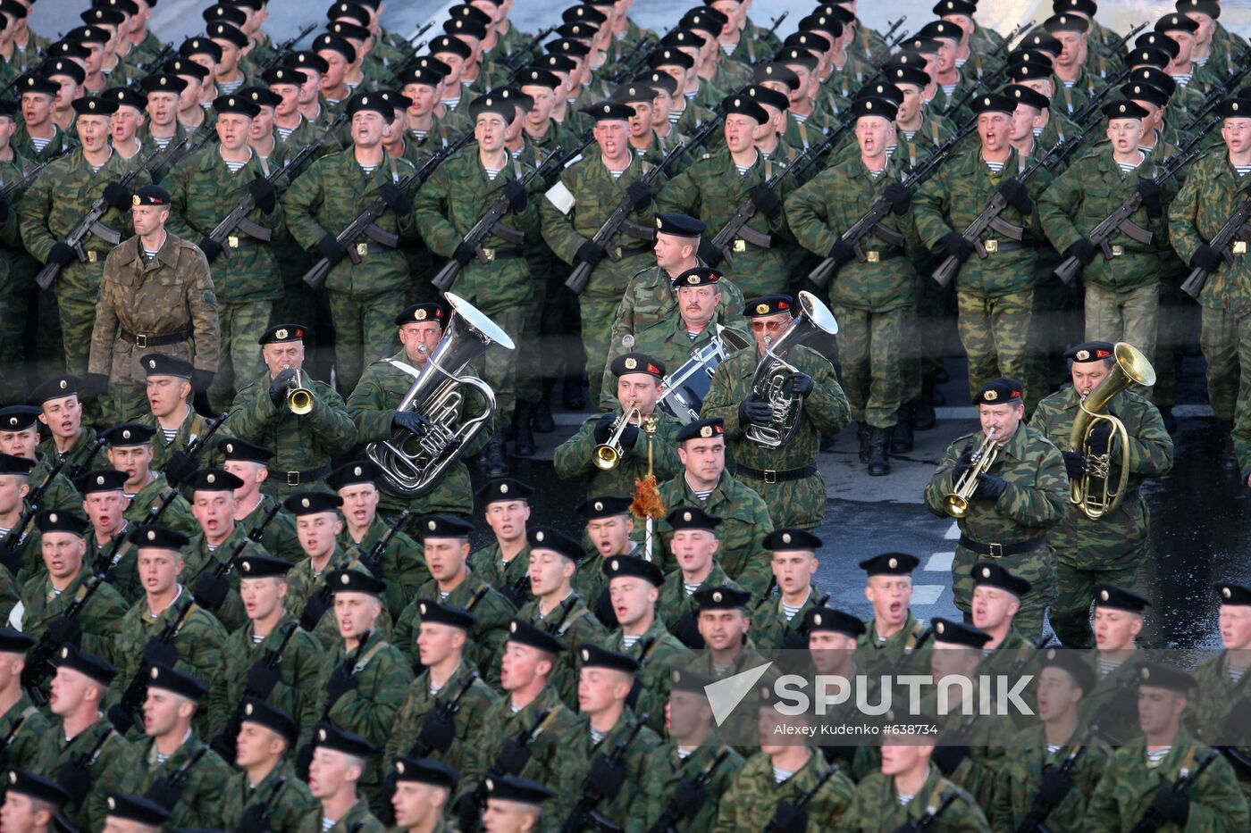 Victory Parade run-through