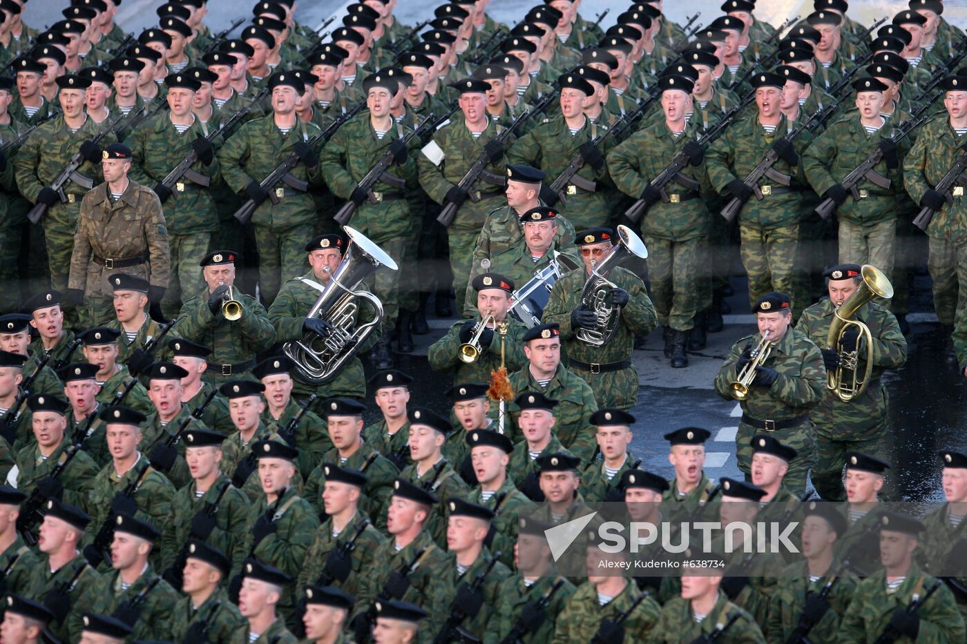 Victory Parade run-through