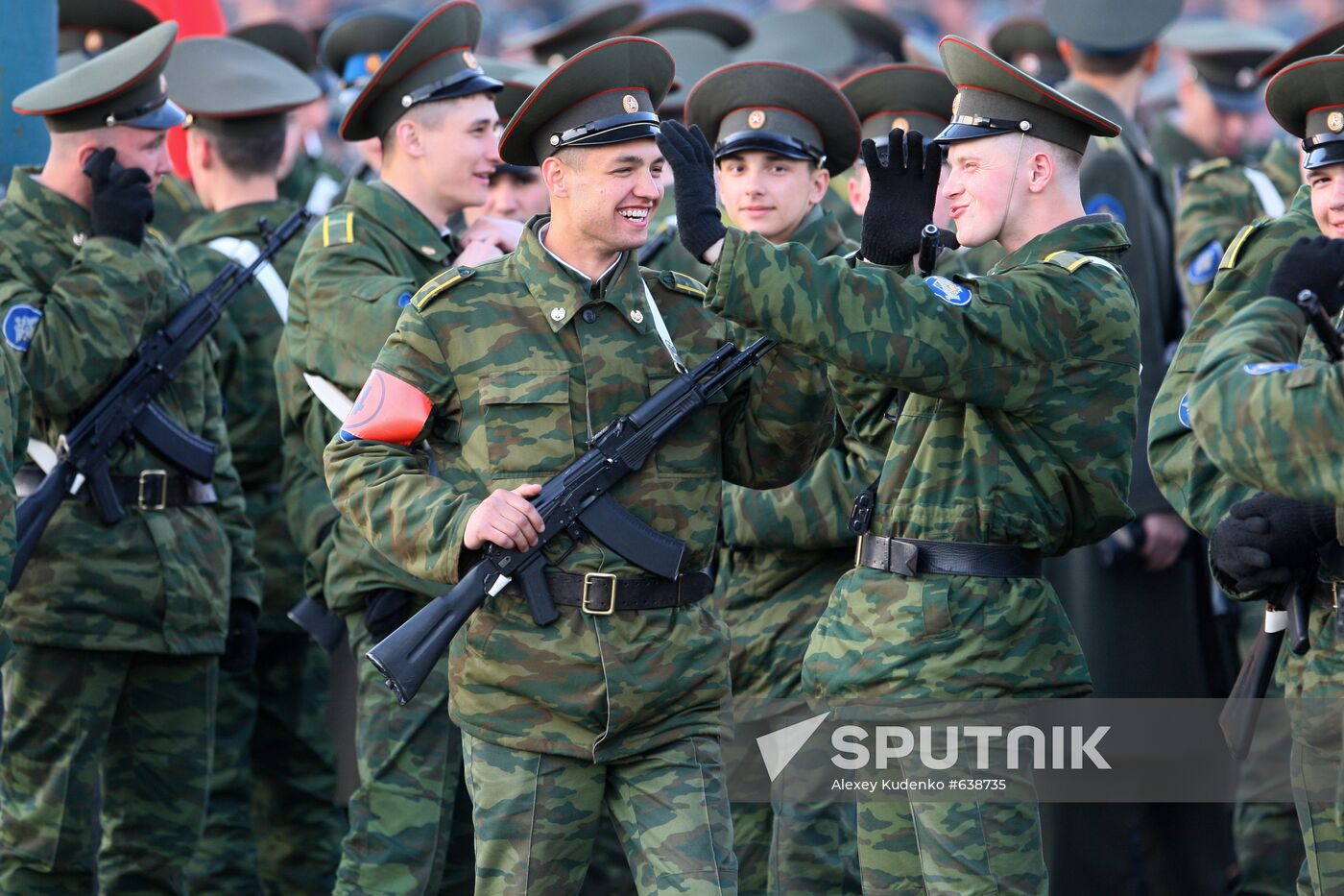Victory Parade run-through