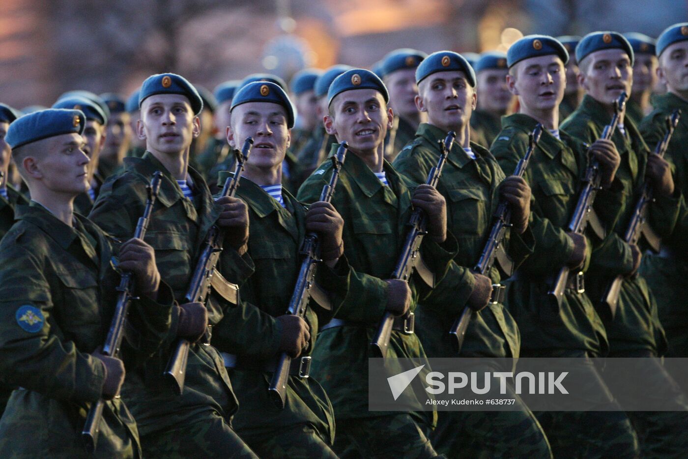 Victory Parade run-through