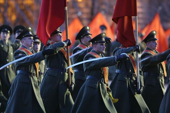 Victory Parade run-through
