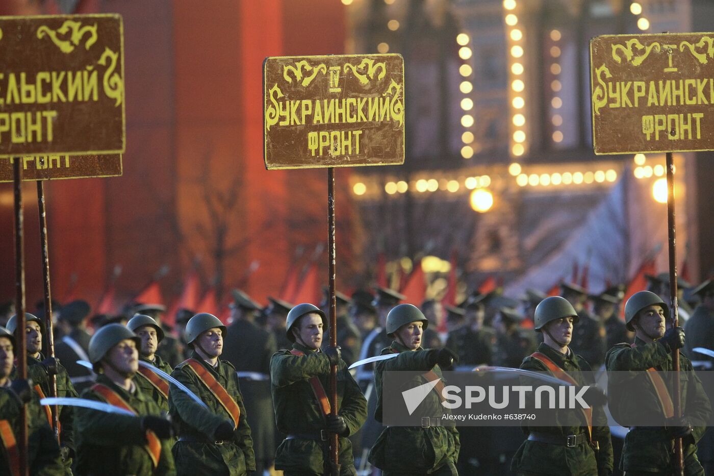 Victory Parade run-through