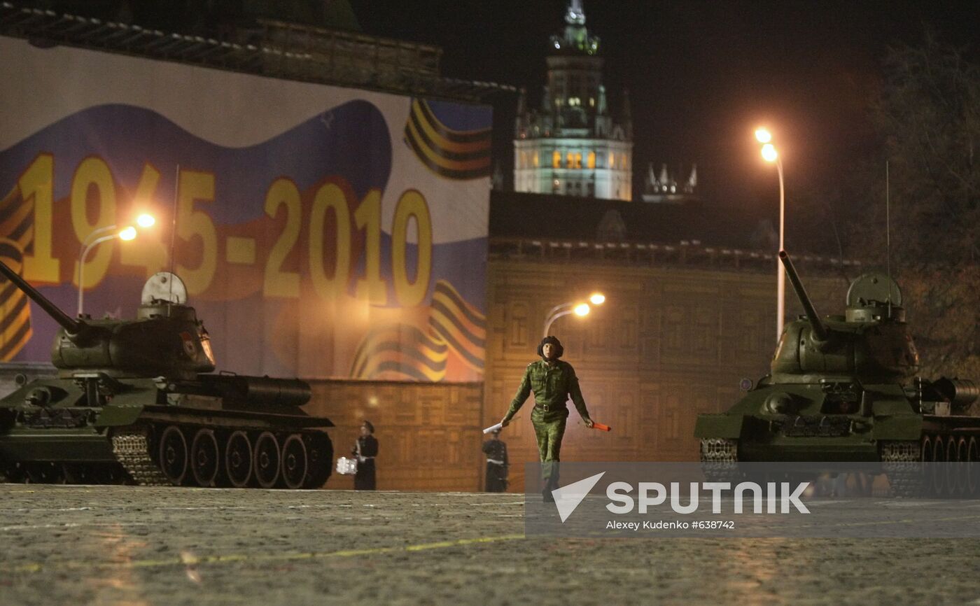 Victory Parade run-through