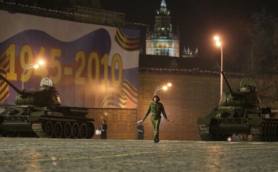 Victory Parade run-through