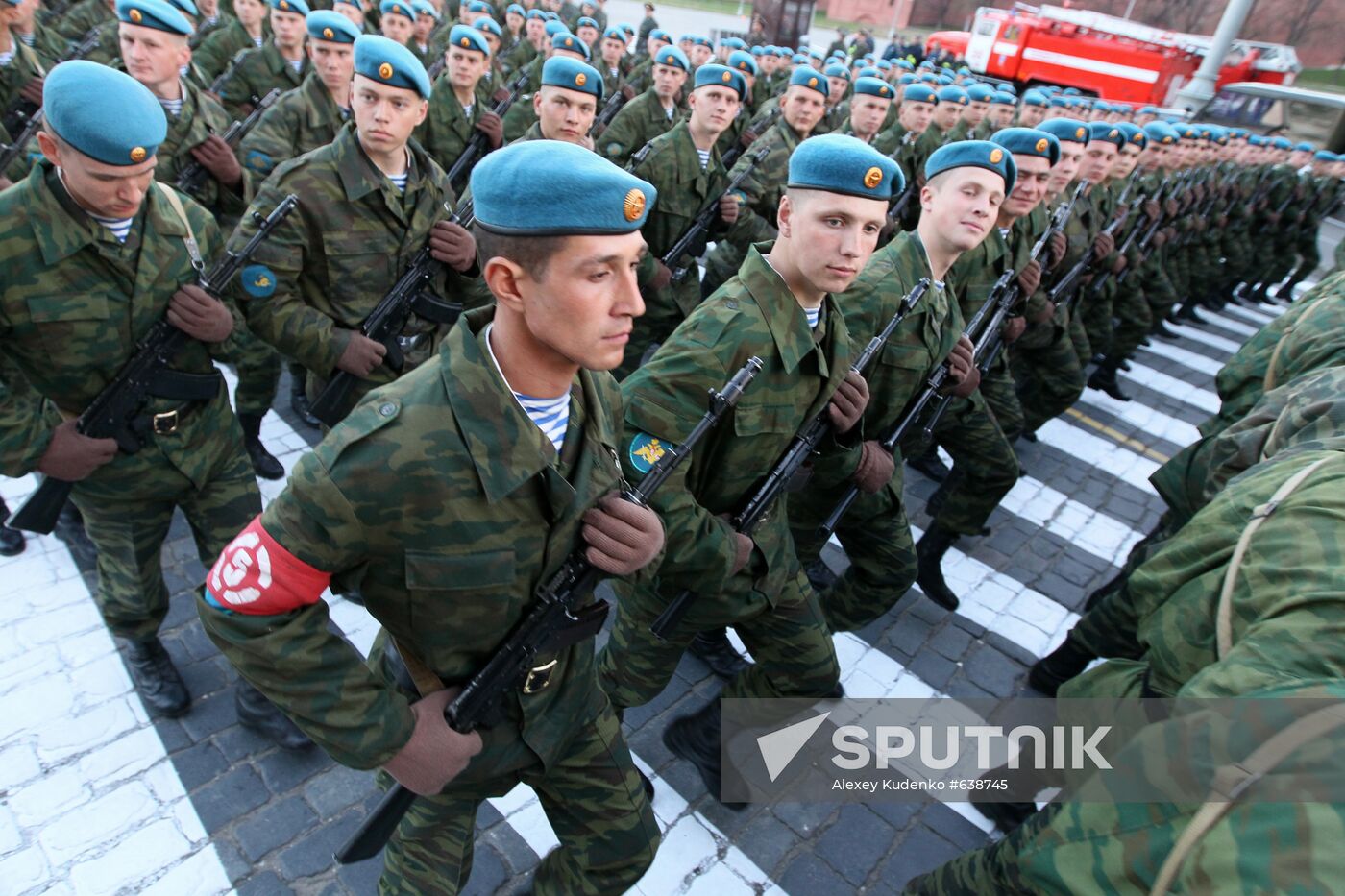 Victory Parade run-through