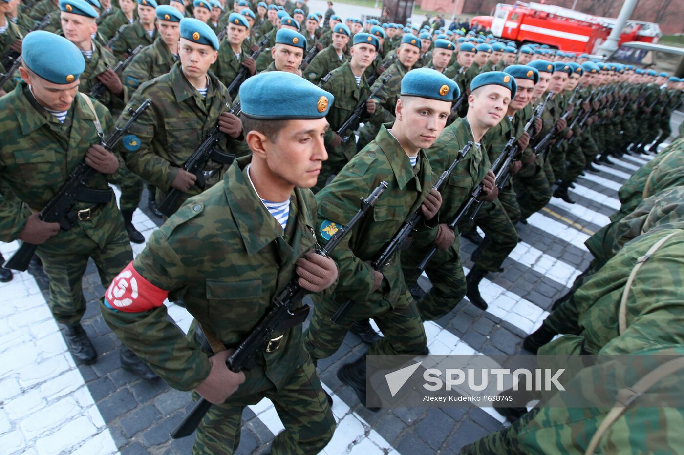 Victory Parade run-through