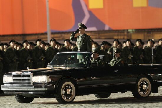 Victory Parade run-through