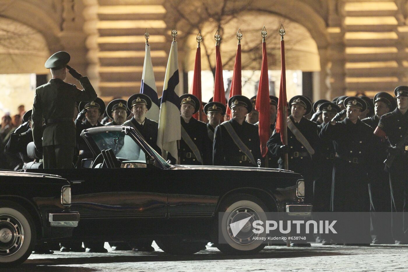 Victory Parade run-through