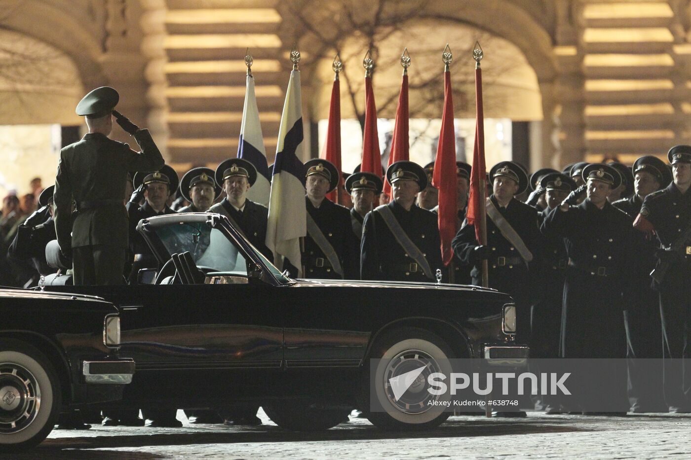 Victory Parade run-through