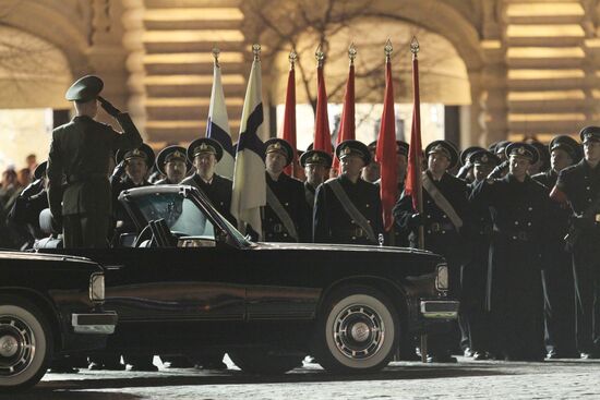 Victory Parade run-through