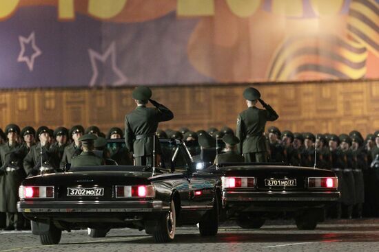 Victory Parade run-through