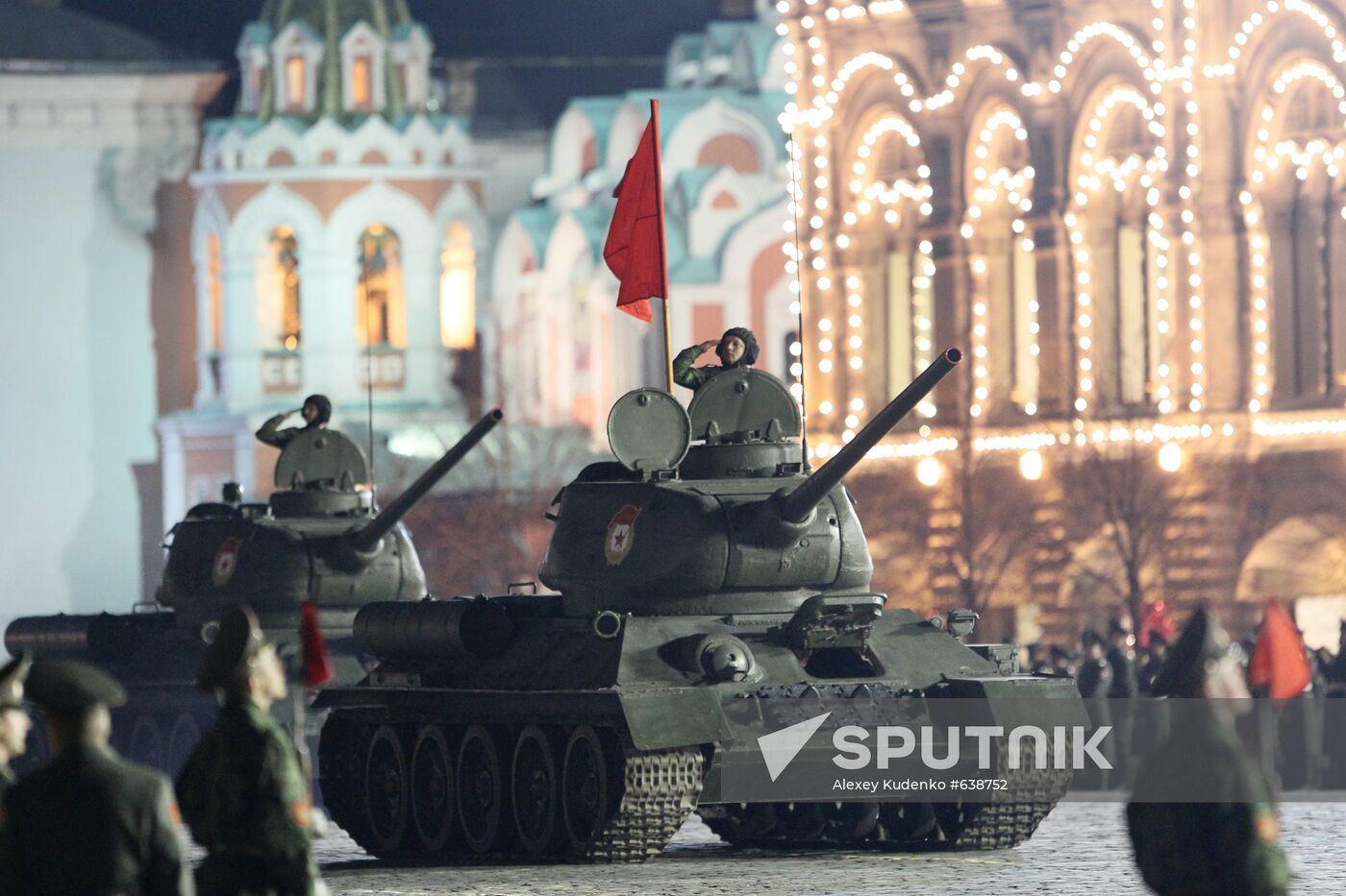 Victory Parade run-through