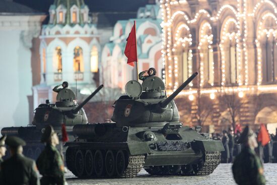 Victory Parade run-through