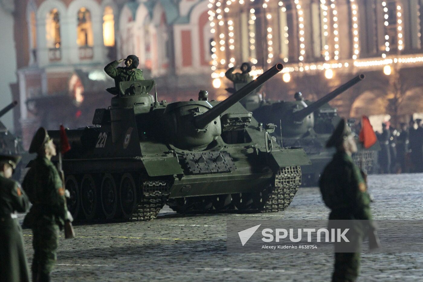 Victory Parade run-through