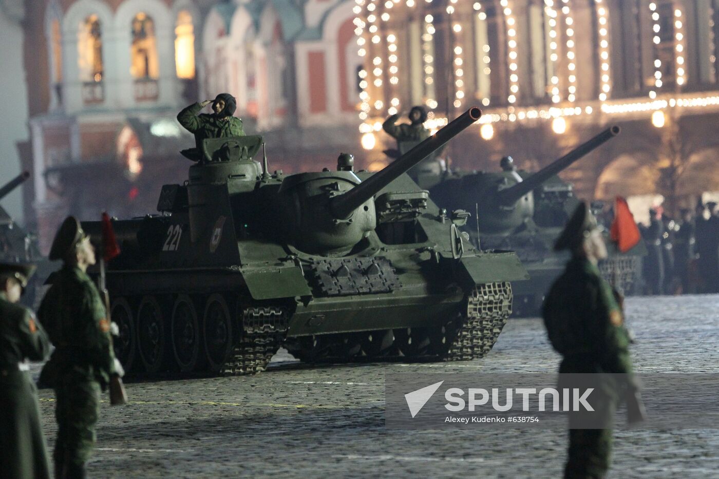 Victory Parade run-through