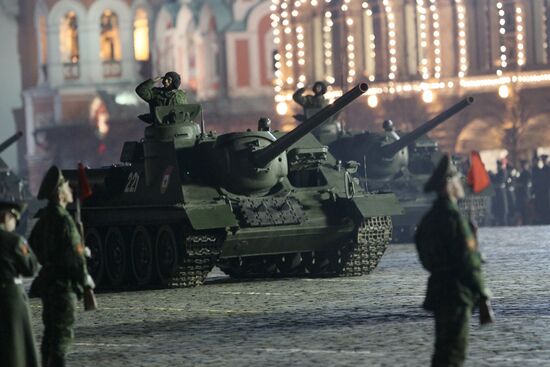 Victory Parade run-through