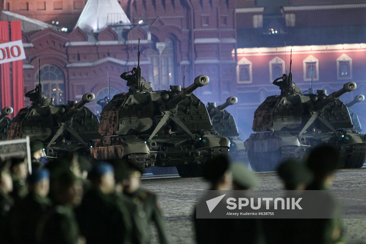 Victory Parade run-through