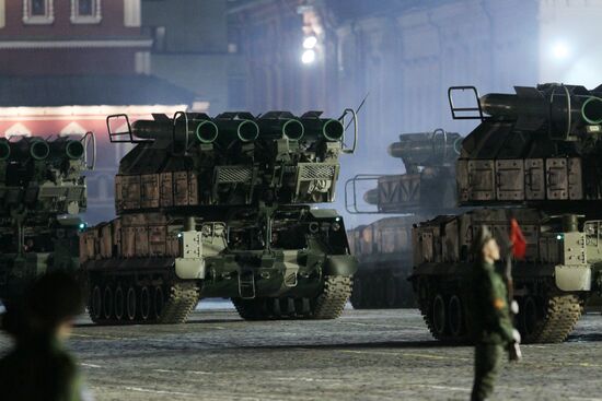 Victory Parade run-through