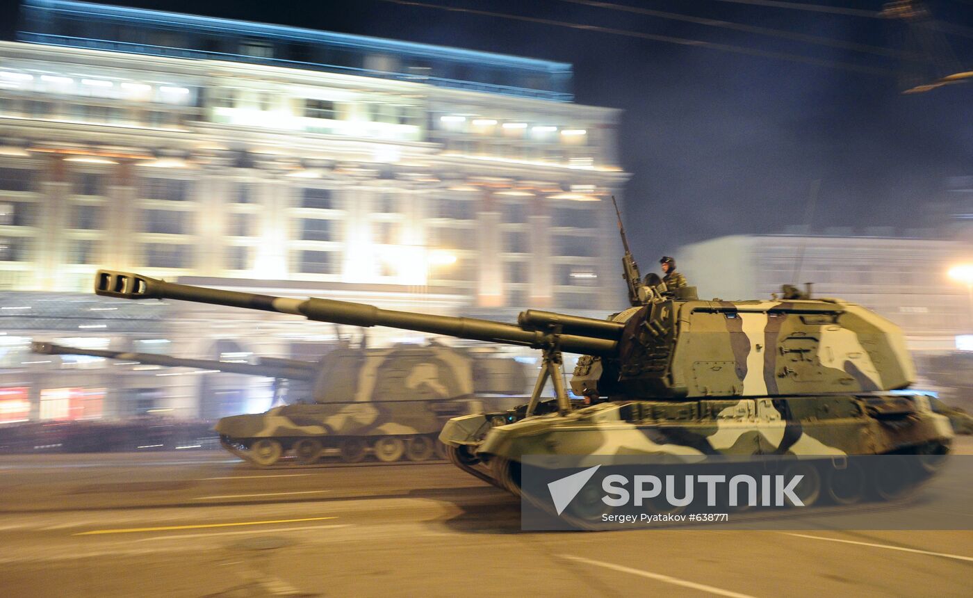 Victory Parade run-through