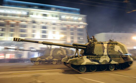 Victory Parade run-through