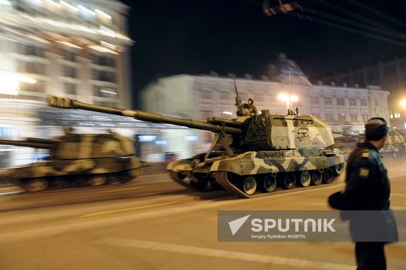 Victory Parade run-through