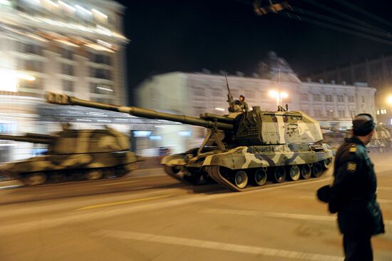 Victory Parade run-through