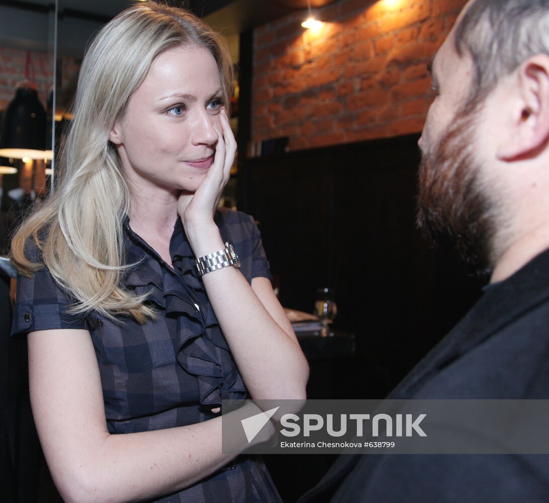 Maria Mironova and Timur Bekmambetov