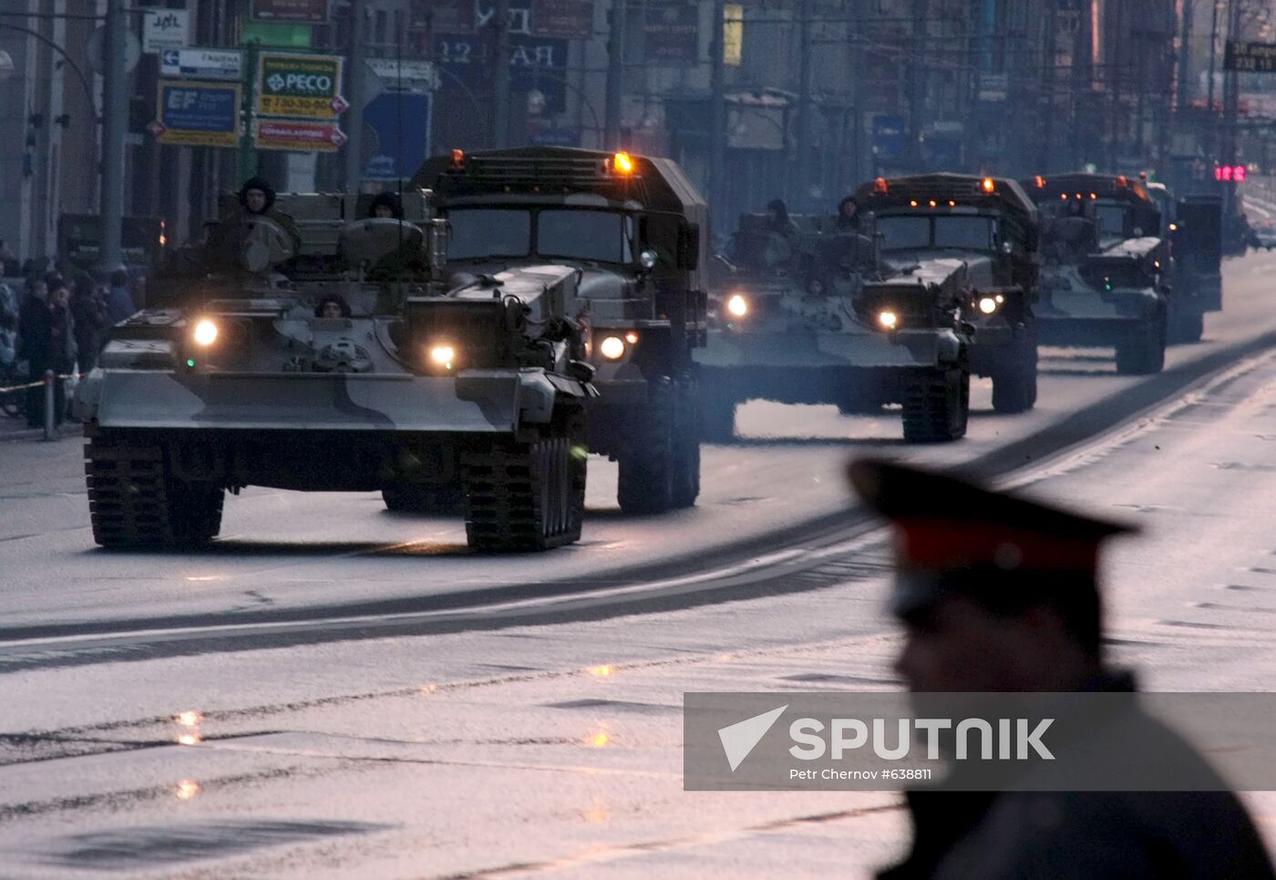 Victory Parade run-through