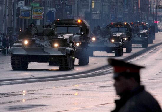 Victory Parade run-through