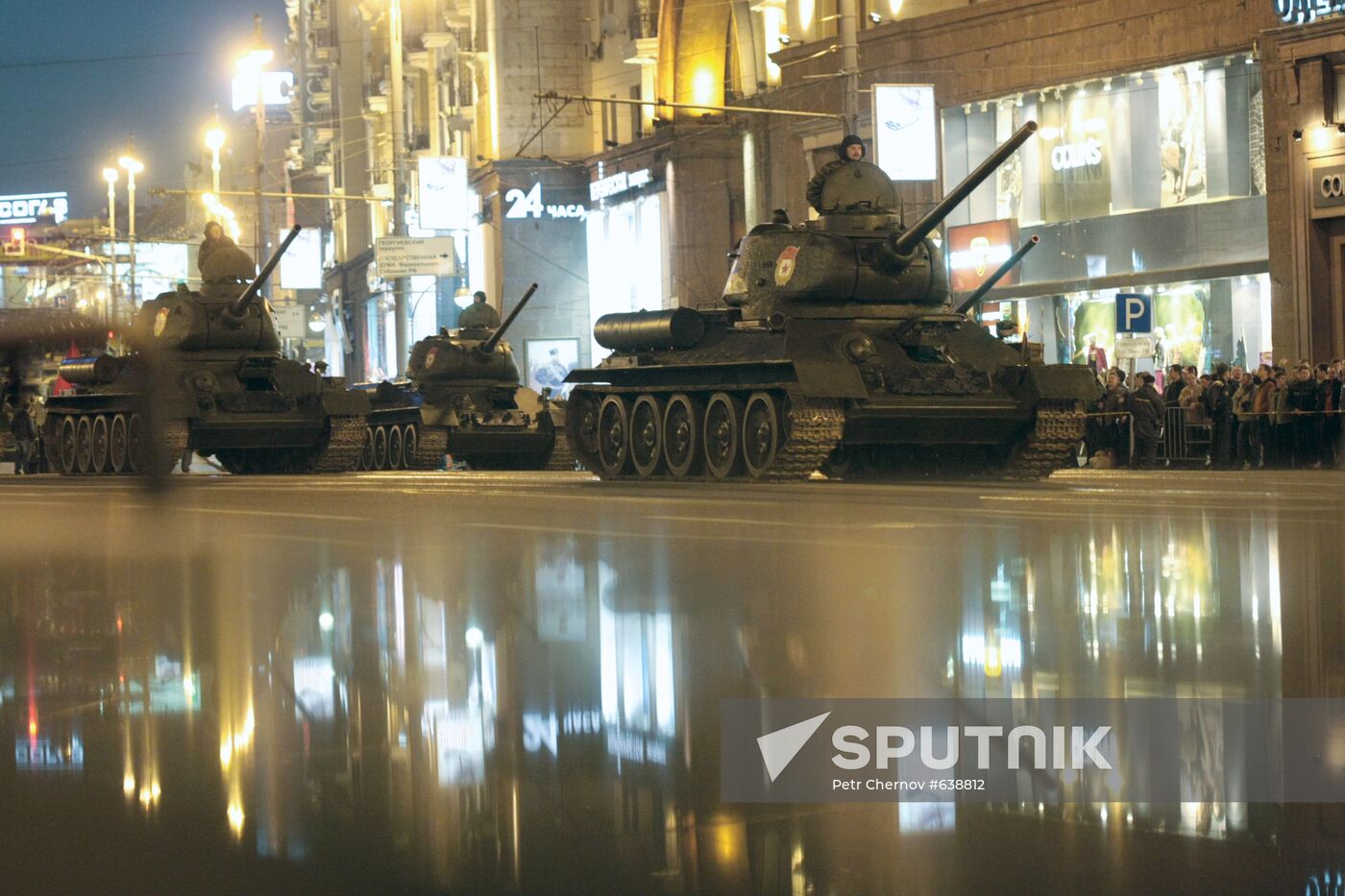 Victory Parade run-through