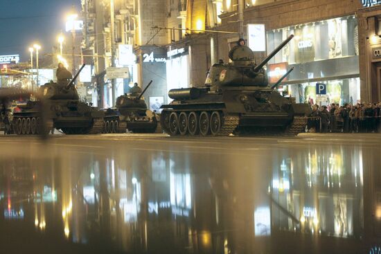 Victory Parade run-through