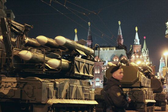 Victory Parade run-through