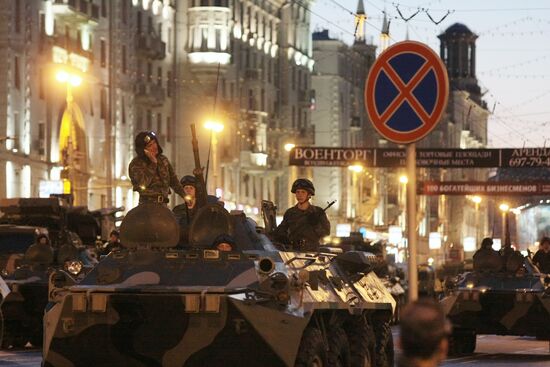Victory Parade run-through