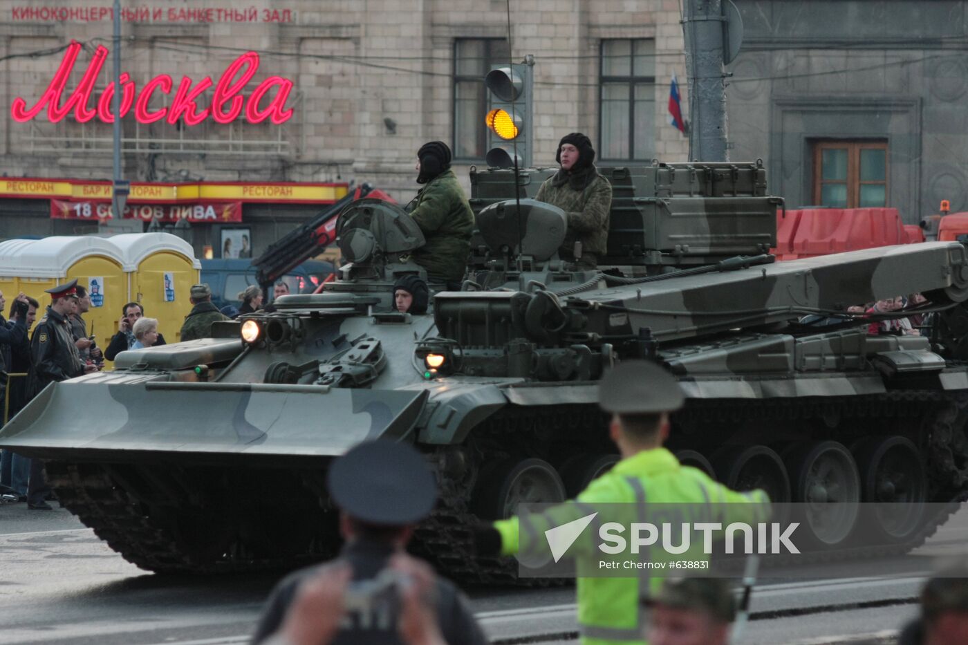 Victory Parade run-through