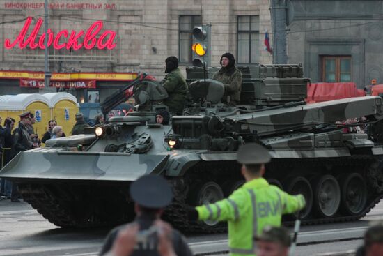 Victory Parade run-through