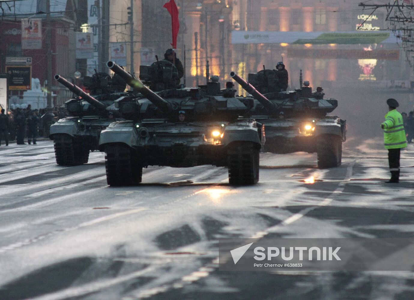 Victory Parade run-through