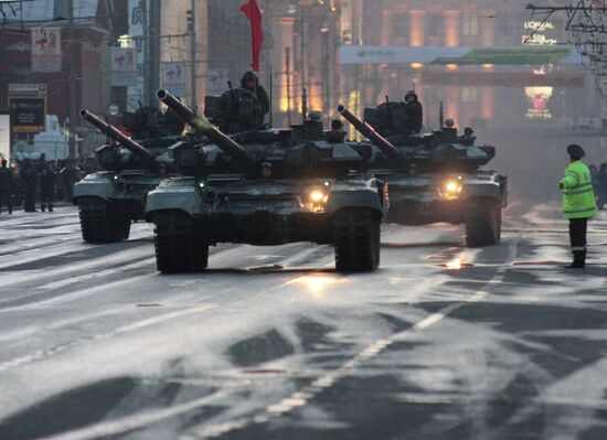 Victory Parade run-through